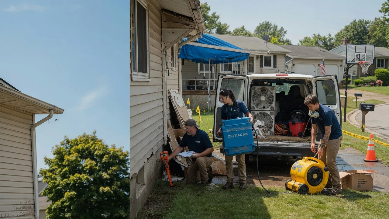 Ceiling Leak Cleanup in Bowie, MD near me